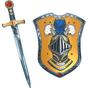 Liontouch Mystery Knight Toy Sword and Shield for Kids | Medieval Set in Foam for Children’s Pretend Play with Mystery Knight Theme | Safe Weapons & Battle Armor for Dress Up & Costumes