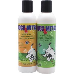 Shampoo and Hair Conditioner Set for Dogs and Puppies - 12 oz