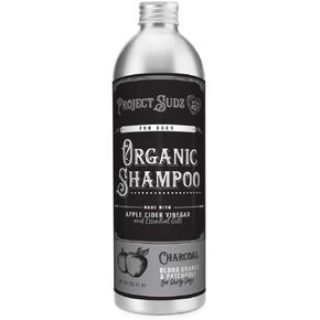 Activated Charcoal Liquid Shampoo for Dogs | Blood Orange Patchuili | Odor Eliminating | Deep Cleaning Shampoo