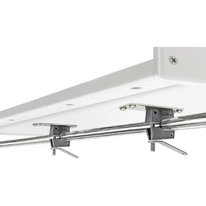 Magma Products Grill Mounting Hardware, Dual Horizontal Round Rail Mount