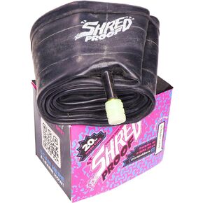 SHREDPROOF 20x4 Fat Bike E-Bike Inner Tube Butyl Rubber with Schrader Valve for Electric Fatbike Ebike