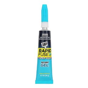 DAP RapidFuse Gel Adhesive, Clear, 20G (7079800178)