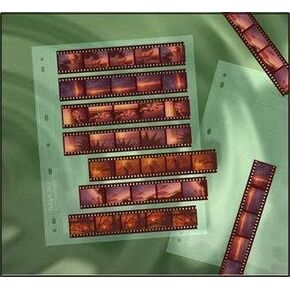Clear File 12B Negative Page (25 Pack) 7 Strips of 5 Negatives