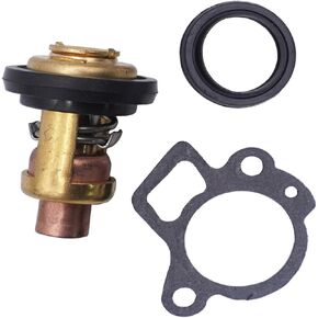Outboard Thermostat kit 6G8-12411-01 6G8-12411-02 6G8-12411-03 with Gasket 165W-12414-00 62Y-12414-00 for Yamaha 4 stroke 9.9-70HP