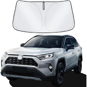 Windshield Sun Shade for 2018-2024 Chevrolet/Chevy Equinox Accessories 240T Upgrade Foldable Sunshade Custom Windshield Sun Visor