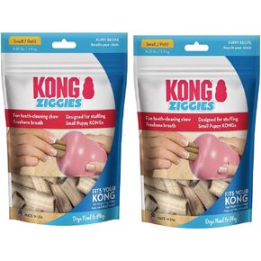 KONG - Ziggies Puppy Small, Pack of 2