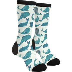 Novelty Fun Crew Socks Fashion Comfortable Men And Women Crazy Dress Socks