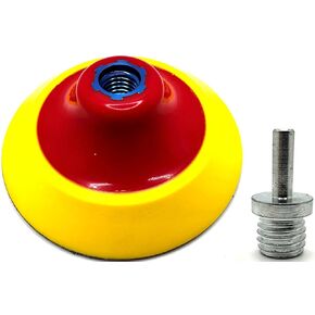 8" Premium Hook and Loop Backing Plate for Sanding, Polishing Buffering Pads, Backer Pad with 5/8"-11, 8 inch Backup Pad for Angle Grinder Drill Polisher Buffer