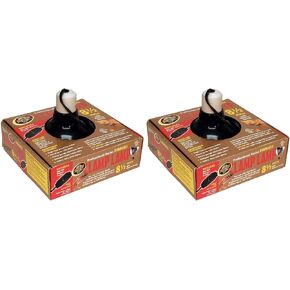 Zoo Med (2 Pack) Deluxe Dimmable Clamp Lamp with 8.5-Inch Dome, Black
