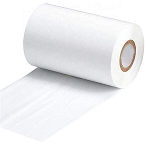 Thermal Transfer Ribbon - White Premium Resin Printer Ribbon - 1 Roll (4.33" x 984') 110mm*300m 1"Core Ink Out for Zebra Sato Datamax Tsc Tec Printer