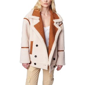 [BLANKNYC] womens Long Sherpa Bonded JacketJacket