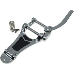 Dopro Chrome Guitar Vibrato Tremolo Bridge Tailpiece for Arch Top Jazz Les Paul Guitar