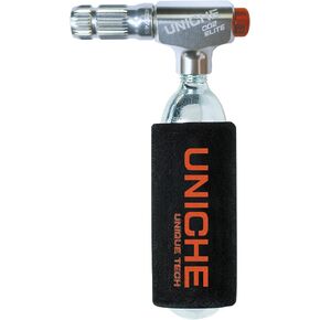 UNICHE Elite CO2 Inflator for Bikes Tire – Fits Presta and Schrader Valve, Bicycle Tire CO2 Pump for Road and Mountain Bikes - Included Insulated Sleeve, No CO2 Cartridges Included
