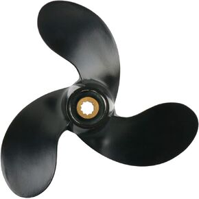 Amarine Made A520 Boat Engine Aluminum Alloy Propeller 7 1/2x6 Fits Suzuki 2.5hp DF2.5 Outboard Motors