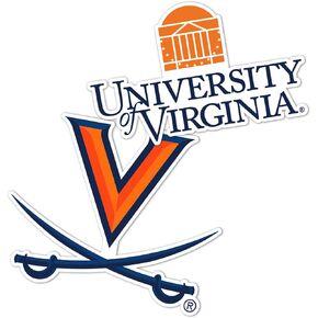 Desert Cactus University of Virginia Sticker Cavaliers UVA Vinyl Decal Laptop Water Bottle Car Scrapbook (4 Inch Set VB)