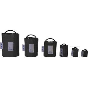 MDF Instruments Latex-Free Infant Replacement Blood Pressure Monitor Cuff - Single Tube - Black (MDF2020411-11)