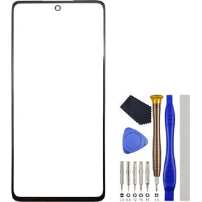 Outer Glass Screen Replacement for Samsung Galaxy S20 FE 2022 SM-G781NK SM-G781NK22 Black