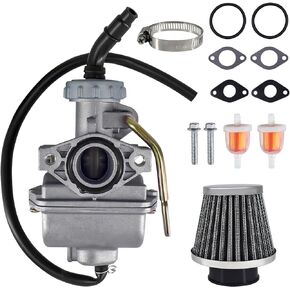 طقم المكربن ​​PZ20 يناسب كازوما باجا 50cc 70cc 90cc 110cc 125cc TaoTao 110B NST SunL ​​ATV Go Kart الدراجة الترابية 2004-2013 Honda CRF50F XL75 CRF80F XR50R 4-السكتة الدماغية