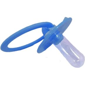 Forum Novelties unisex-adult's Jumbo Pacifier-blue, Standard
