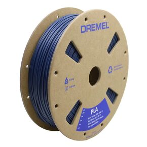 Dremel DigiLab PLA-NAV-01 3D Printer Flexible Filament, 1.75 mm Diameter, 0.75 kg Spool Weight, Color Navy Blue, RFID Enabled, New Cardboard Spool