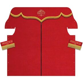 International lt rh prostar Lonestar Truck Sleeper Curtains Prestige-Line RED