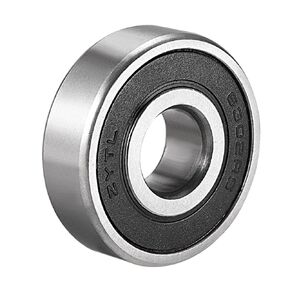 uxcell 6302RS Deep Groove Ball Bearing Single Sealed 160302, 15mm x 42mm x 13mm Chrome Steel Bearings (Pack of 1)