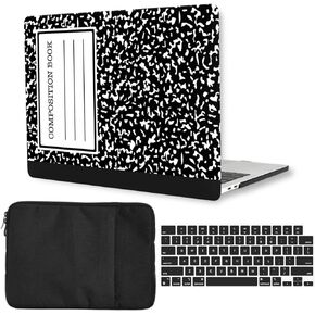 حافظة صلبة متوافقة مع جهاز MacBook Pro 15 بوصة 2019 2018 2017 2016 إصدار A1707 A1990، غطاء بلاستيكي صلب وحقيبة كمبيوتر محمول وغطاء لوحة مفاتيح لجهاز Mac Pro 15 Touch Bar، كتاب التركيب