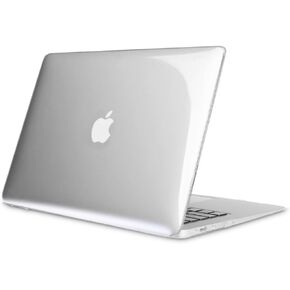 Fintie Case for MacBook Air 13 Inch - Fits Previous Generations A1466 / A1369 (Not Fit MacBook Air 13 with Touch ID A2337 (M1) / A2179 / A1932), Slim Snap On Hard Shell Protective Cover, Crystal Clear