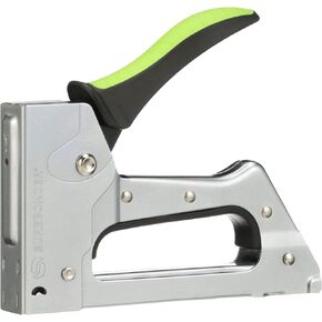 Surebonder Light Duty Staple Gun, Jam Resistant - Easy Drop-in Loading, Less Force Needed - For Household Repairs, Craft Projects - TOOL ONLY (5580)