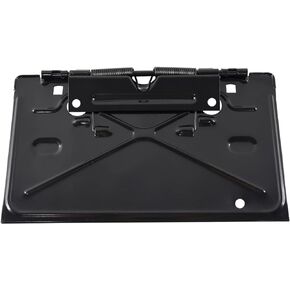 License Plate Tag Bracket Rear with Hinge Compatible with 1968-1972 Chevelle Monte Carlo Impala - Rear License Plate Bracket