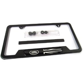 Land Rover Genuine Range Rover License Plate Frame - Matte Black