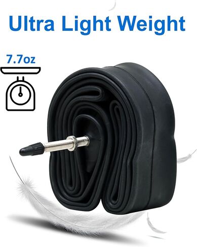 أنبوب الدراجة الجبلية - صمام بريستا 26 بوصة × 1.5-1.75 48 مم - أنبوب MTB - الأنبوب الداخلي للدراجة - أنبوب إطار الدراجة - أنبوب الدراجة - استبدال أنبوب مطاط البوتيل للدراجة in Kuwait