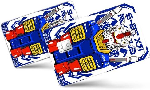 2 قطعة بطاقة RX78 الجلد | النقل، بطاقة المفتاح، بطاقة الخصم، ملصق بطاقة الائتمان | تغطية وتخصيص البطاقة المصرفية | لا يوجد فقاعات، غطاء بطاقة نحيف ومقاوم للماء in Kuwait