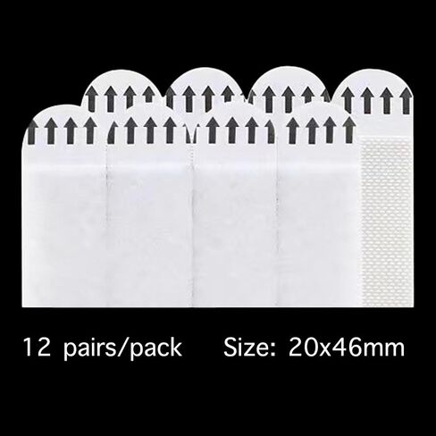 12 Pairs of Heavy Duty Command Strips Picture Hanging Tape and Hangers Velcro Strips for Easy and Secure Installation in Saudi Arabia