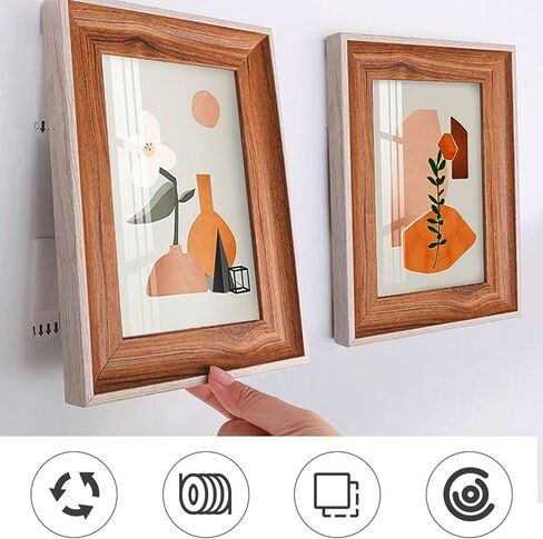 12 Pairs of Heavy Duty Command Strips Picture Hanging Tape and Hangers Velcro Strips for Easy and Secure Installation in Saudi Arabia