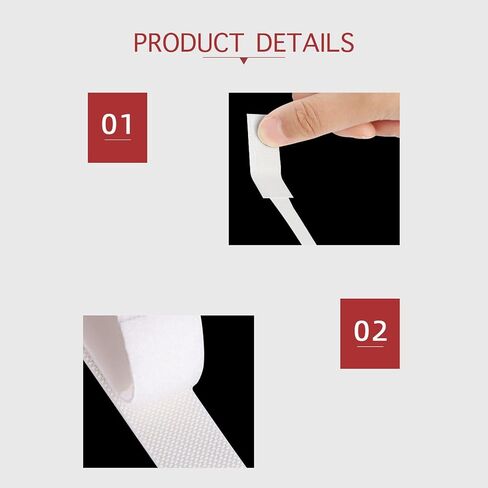 12 Pairs of Heavy Duty Command Strips Picture Hanging Tape and Hangers Velcro Strips for Easy and Secure Installation in Saudi Arabia
