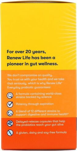 Renew Life Ultimate Flora Everyday Probiotic 15 Billion, 60 CT in Saudi Arabia