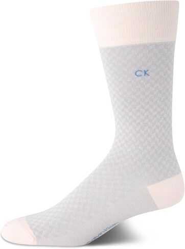 Calvin Klein Men's Socks - Luxury and Egyptian Cotton Blend Dress Socks (1 Pair) in Saudi Arabia