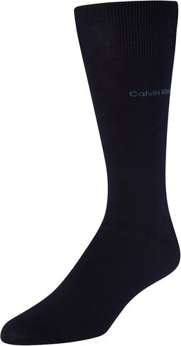 Calvin Klein Men's Socks - Luxury and Egyptian Cotton Blend Dress Socks (1 Pair) in Saudi Arabia
