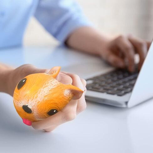 ألعاب الضغط على الكلاب من ArtCreativity، مجموعة من 4، ألعاب لطيفة لتخفيف التوتر للأطفال والكبار، هدايا لحفلات الكلاب، ألعاب حسية مهدئة لمرض التوحد، حشوات أكياس الهدايا، مواد تخزين للبنين والبنات in Saudi Arabia