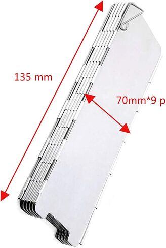 Folding Stove Windscreen Outdoor Camping Stove Windshield with Carrying Bag in Kuwait