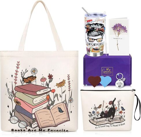 Book Lover Gifts for Women, Book Accessories Book Lover, Graduation Birthday Gifts for Book Lover Women, Reading Gifts for Teacher Student Friend, Book Club Gifts for Readers in Saudi Arabia