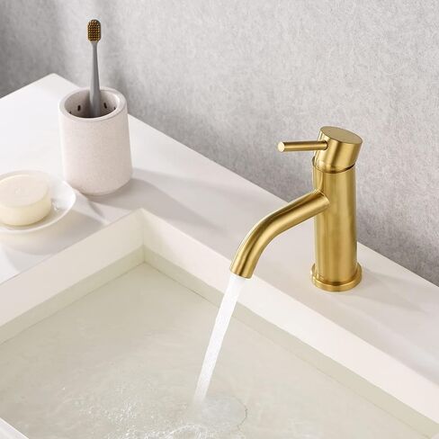 Bathroom Faucets, 4 Inch Centerset Bathroom Faucet 2 Handle Faucet for Bathroom Sink with 2 and 3 Hole, Lead-Free Faucets for Bathroom Sink Vanity Rv in Saudi Arabia