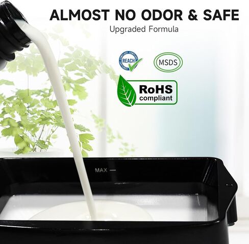 Water Washable 3D Printer Resin, UV-Curing 405nm Photopolymer Resin, Upgraded Formula 3D Printing Resin with Low Odor and Super Easy to Clean -5000g,White in Saudi Arabia