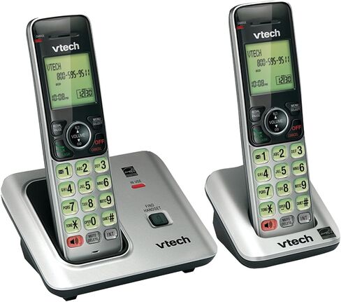 في تيك CS6619-2 DECT 6.0 هاتف لاسلكي مع سماعتين (80-8612-00) in Saudi Arabia