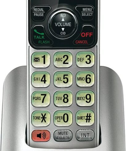 في تيك CS6619-2 DECT 6.0 هاتف لاسلكي مع سماعتين (80-8612-00) in Saudi Arabia