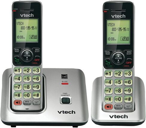 في تيك CS6619-2 DECT 6.0 هاتف لاسلكي مع سماعتين (80-8612-00) in Saudi Arabia