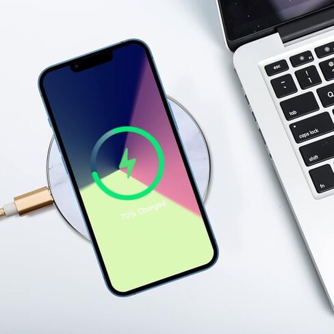 Marble Wireless Fast Charging Pad Qi Wireless Charging Base Marble Wireless Charger for iPhone 15 Pro Max/15 Pro/14 Pro Max/13 Pro Max/Galaxy Z Flip 5/Z Fold 5/S24 Ultra/S23 Ultra More Qi Devices in Saudi Arabia