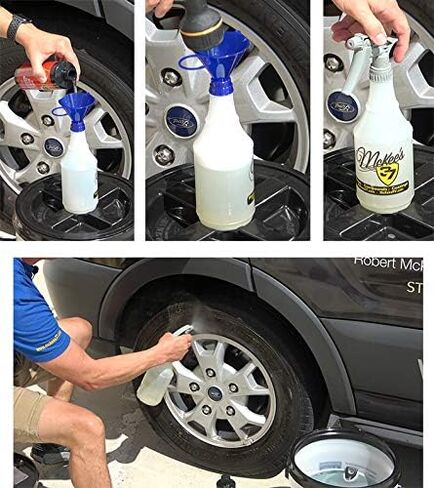 McKee's 37 MK37-415-C Tire & Rubber Rejuvenator Concentrate Combo (Creates Half Gallon of Tire Cleaner), 16 oz. in Saudi Arabia