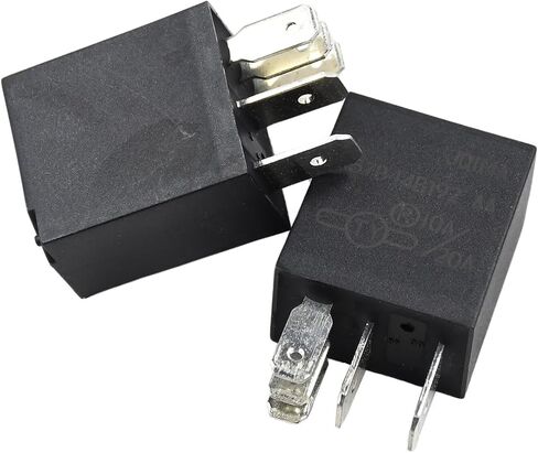 F57B14B192AA مرحل 10A/ 20A 12V 5 دبابيس مرحل سيارات متعدد الأغراض متوافق مع Ford Toyota Cadillac A/C التحكم في القابض، مراوح التبريد الكهربائية، مضخات الوقود، حجرة المحرك قطعتان in Saudi Arabia